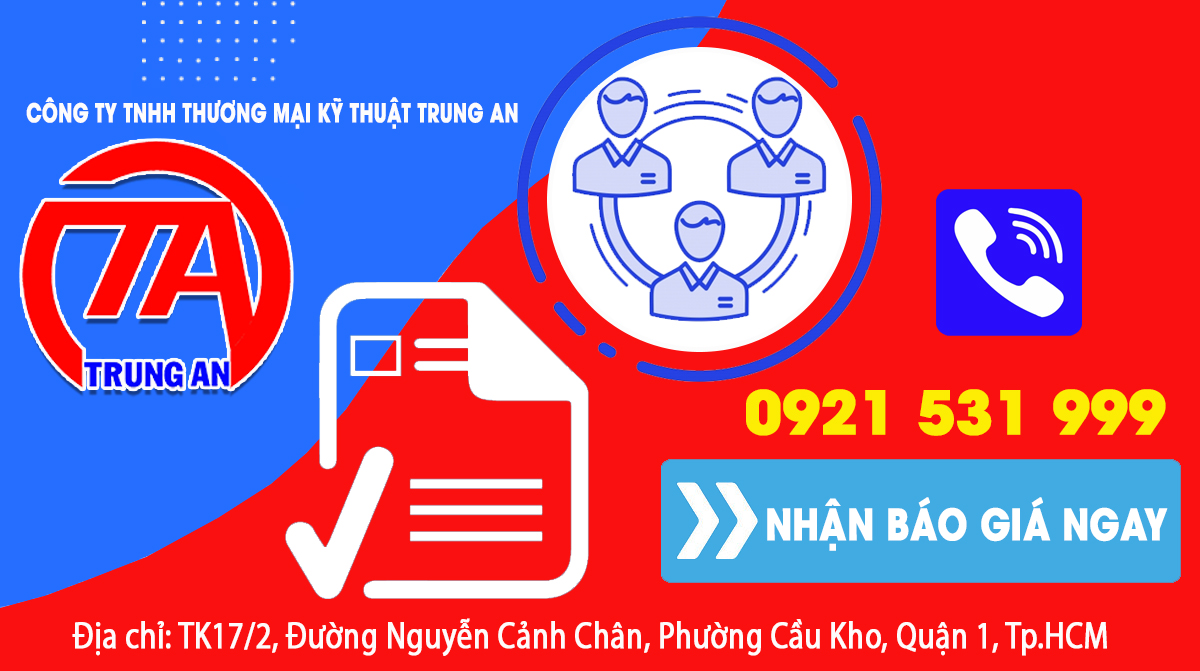 Công ty Trung An báo giá các loại bulong, ốc vít